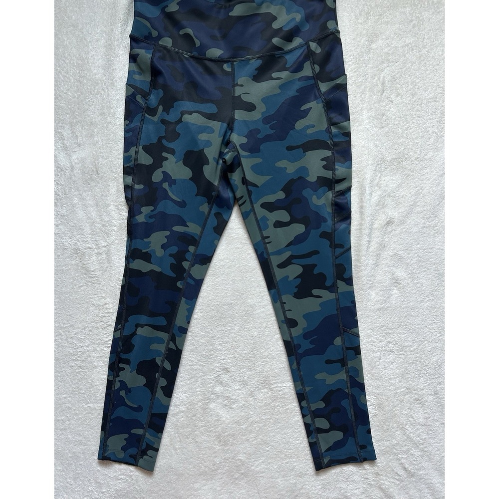 New Balance Core Tights Women's Multicolor Camo Print Size Large Athleisure Run